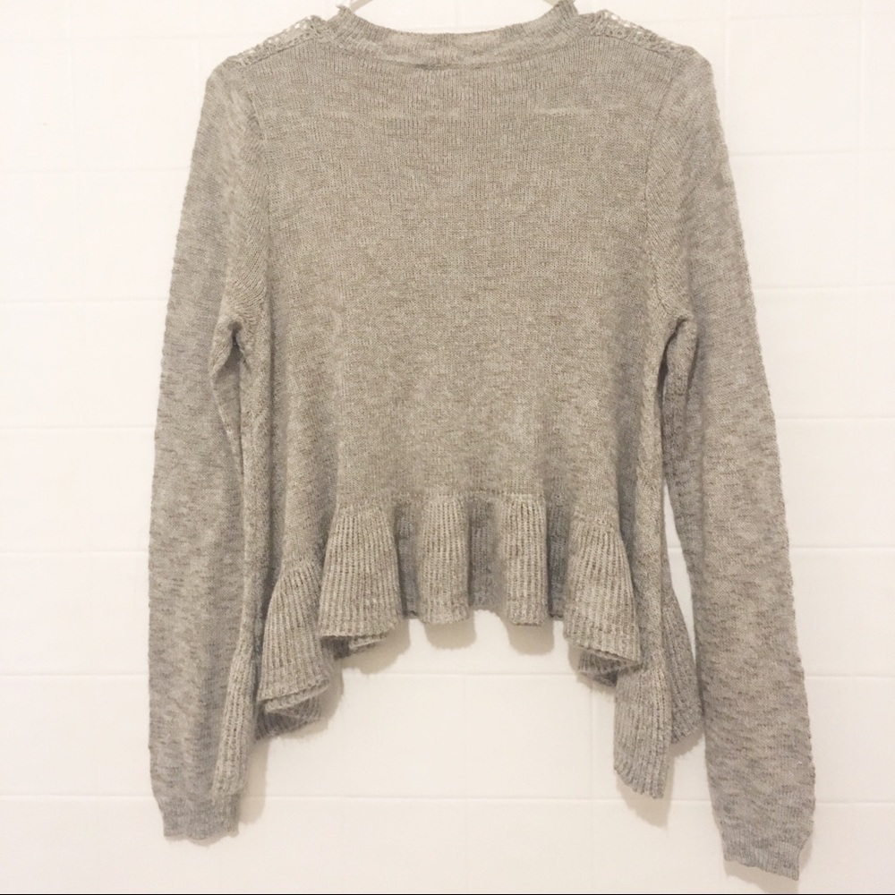 True Craft Ruffle Edge Sweater - Picture 2 of 7